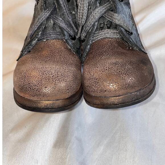 Papucei Women's Leather Lace Up Ankle Boot - NWOB - Women's Size 36 - Hand Made - Picture 5 of 12